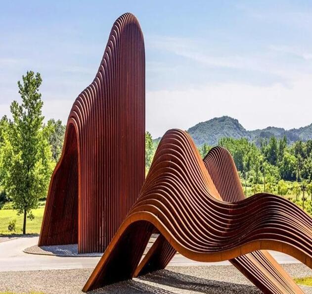 南阳锈钢板造型