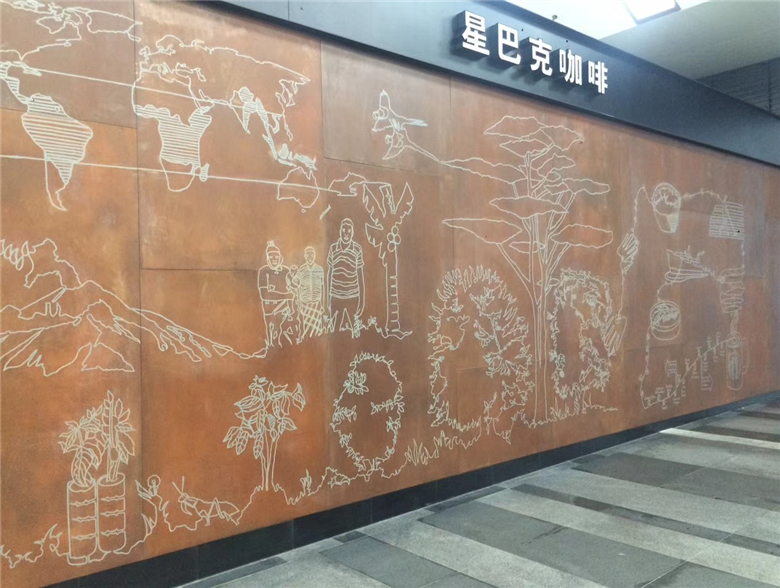 南阳耐候钢幕墙